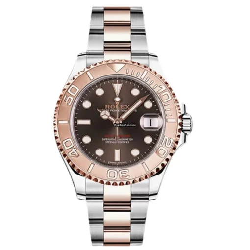1:1 Replica Rolex Yacht-master 40 116621 Caliber 3135 Automatic Movement 40mm Gold/steel Case Mens/unisex Watch