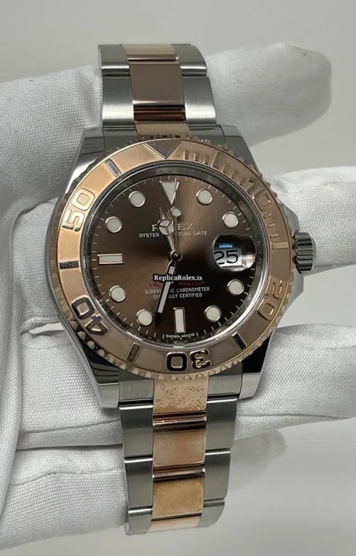 1:1 Replica Rolex Yacht-master 40 116621 Caliber 3135 Automatic Movement 40mm Gold/steel Case Mens/unisex Watch - Image 3
