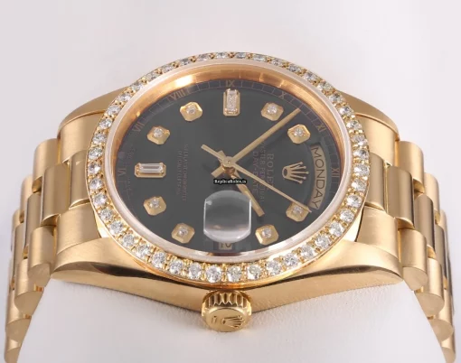Awesome Copies Rolex Day-date 36 18038 Automatic Movement 36mm Yellow Gold Case Mens/unisex Watch - Image 2