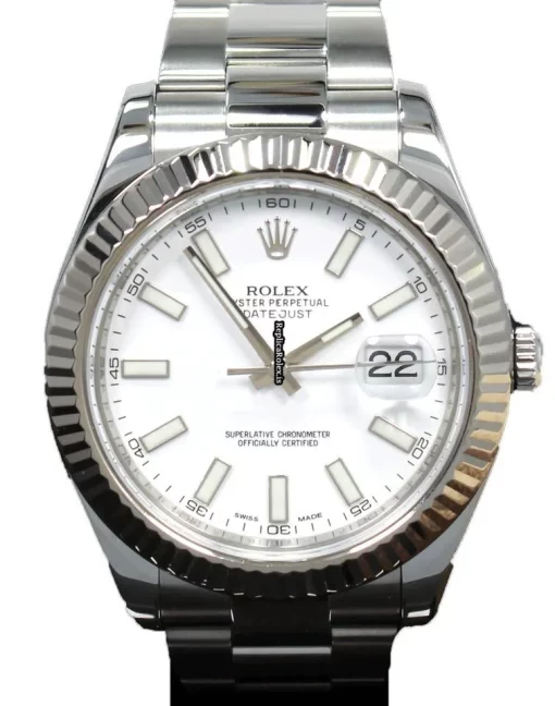 Superior Replica Rolex Datejust II 116334 Caliber 3136 Automatic Movement 41mm Steel Case Mens/unisex Watch - Image 3