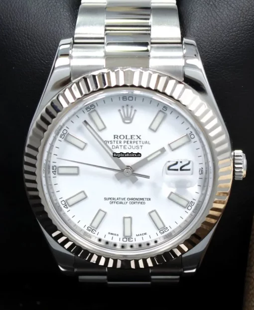 Superior Replica Rolex Datejust II 116334 Caliber 3136 Automatic Movement 41mm Steel Case Mens/unisex Watch - Image 4