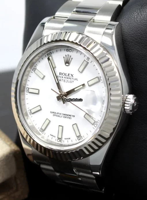 Superior Replica Rolex Datejust II 116334 Caliber 3136 Automatic Movement 41mm Steel Case Mens/unisex Watch - Image 5