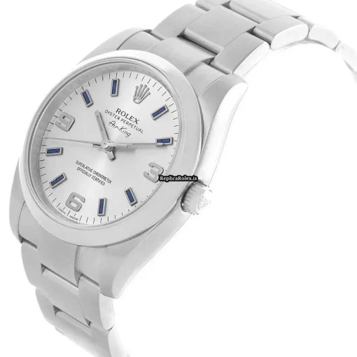 Nice Replica Rolex Air King 114200 Caliber 3130 Automatic Movement 34mm Steel Case Mens/unisex Watch - Image 5