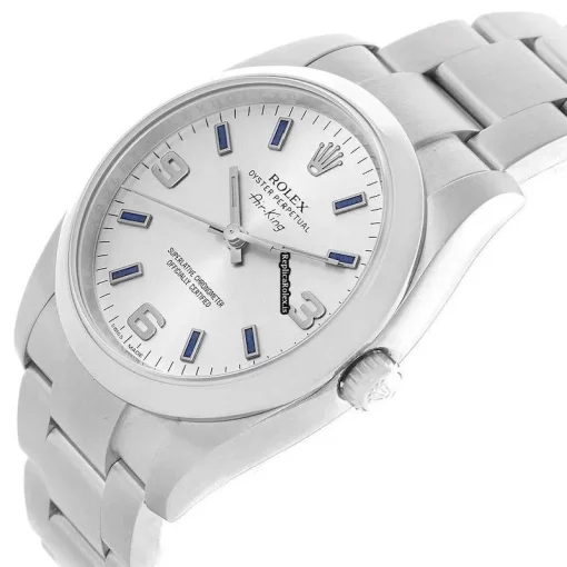Nice Replica Rolex Air King 114200 Caliber 3130 Automatic Movement 34mm Steel Case Mens/unisex Watch - Image 6