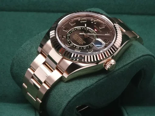 Aaa Clone Rolex Sky-dweller 326935 Caliber 9001 Automatic Movement 42mm Rose Gold Case Mens/unisex Watch - Image 2