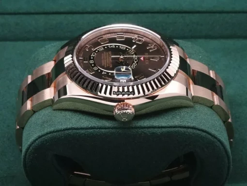 Aaa Clone Rolex Sky-dweller 326935 Caliber 9001 Automatic Movement 42mm Rose Gold Case Mens/unisex Watch - Image 6