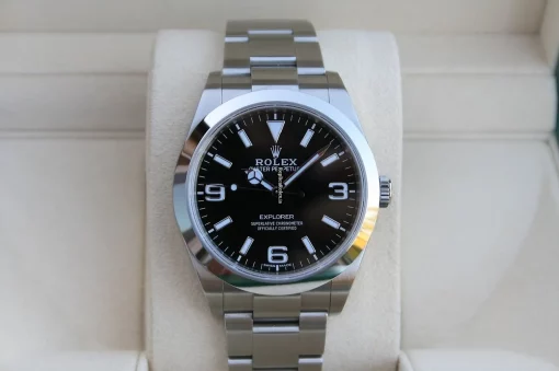 Beautiful Fake Rolex Explorer 214270 Automatic Movement 39mm Steel Case Mens/unisex Watch