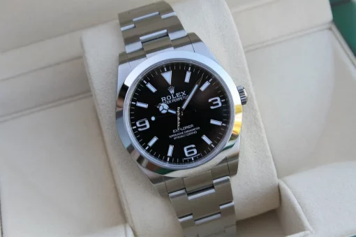 Beautiful Fake Rolex Explorer 214270 Automatic Movement 39mm Steel Case Mens/unisex Watch - Image 4