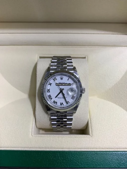 Excellent Replica Rolex Datejust 126234 Caliber 3235 Automatic Movement 36mm Steel Case Mens/unisex Watch - Image 2