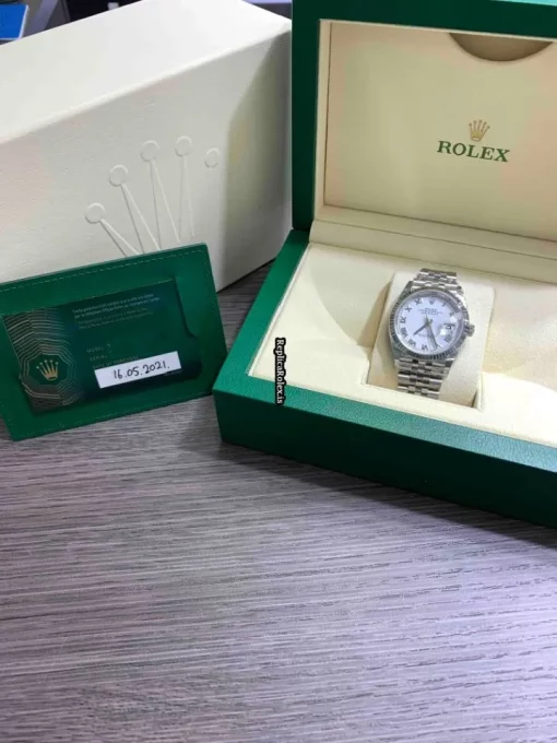 Excellent Replica Rolex Datejust 126234 Caliber 3235 Automatic Movement 36mm Steel Case Mens/unisex Watch - Image 4