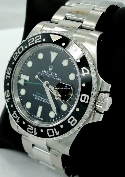 Luxury Replica Rolex Gmt-master II 116710ln Automatic Movement 40mm Steel Case Watch - Image 3