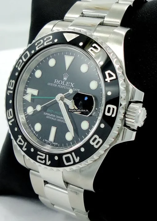 Luxury Replica Rolex Gmt-master II 116710ln Automatic Movement 40mm Steel Case Watch - Image 4
