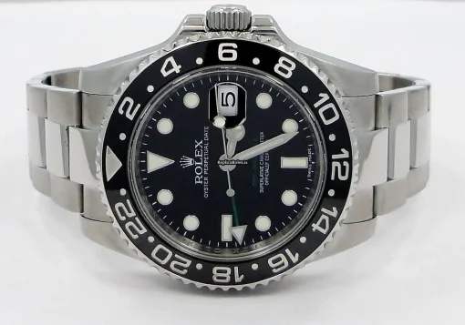 Luxury Replica Rolex Gmt-master II 116710ln Automatic Movement 40mm Steel Case Watch - Image 7