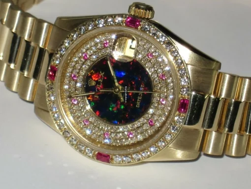 Incredible Fakes Rolex Datejust Self Winding Automatic 31mm Yellow Gold Case Womens Watch