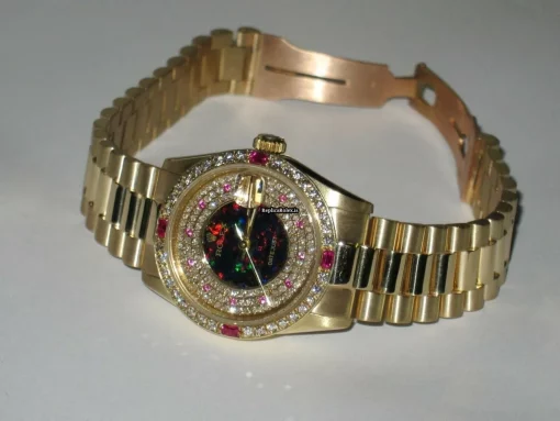 Incredible Fakes Rolex Datejust Self Winding Automatic 31mm Yellow Gold Case Womens Watch - Image 3