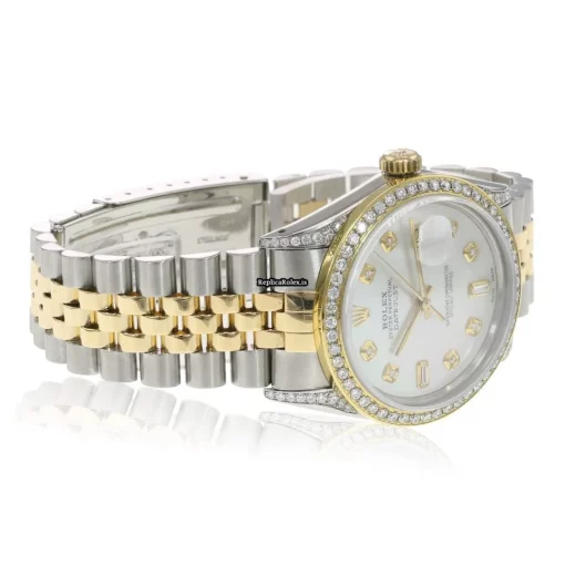 Design Replica Rolex Datejust 16233 Caliber 3135 Automatic Movement 36mm Gold/steel Case Mens/unisex Watch - Image 12