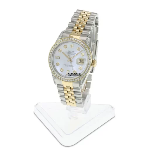 Design Replica Rolex Datejust 16233 Caliber 3135 Automatic Movement 36mm Gold/steel Case Mens/unisex Watch - Image 2