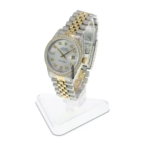 Design Replica Rolex Datejust 16233 Caliber 3135 Automatic Movement 36mm Gold/steel Case Mens/unisex Watch - Image 3