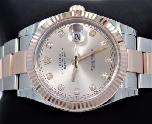 Fantastic Replica Rolex Datejust II 126331 Automatic Movement 41mm Steel Case Mens/unisex Watch - Image 7