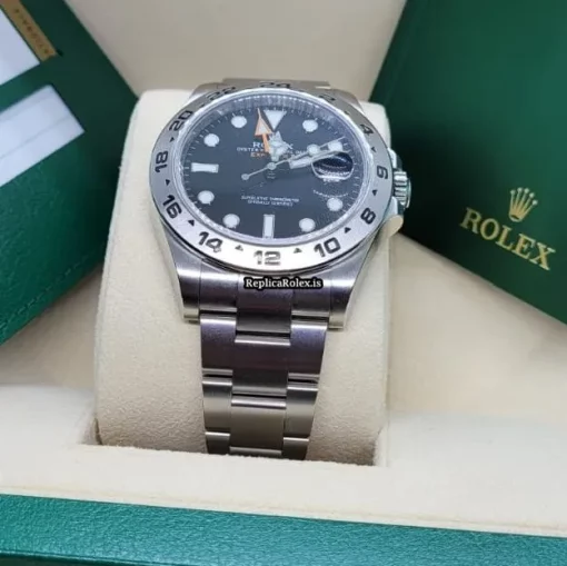 Amazing Imitation Rolex Explorer II 216570 Caliber 3187 Automatic Movement 42mm Steel Case Mens/unisex Watch