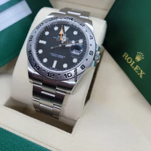 Amazing Imitation Rolex Explorer II 216570 Caliber 3187 Automatic Movement 42mm Steel Case Mens/unisex Watch - Image 10