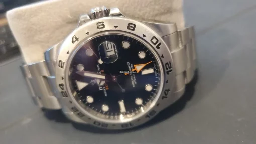 Amazing Imitation Rolex Explorer II 216570 Caliber 3187 Automatic Movement 42mm Steel Case Mens/unisex Watch - Image 8