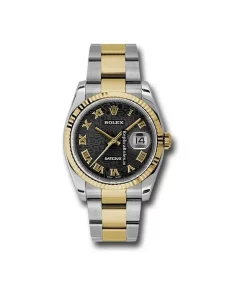 Luxury Clone Rolex Datejust 116233 Caliber 3135 Automatic Movement 36mm Gold/steel Case Mens/unisex Watch