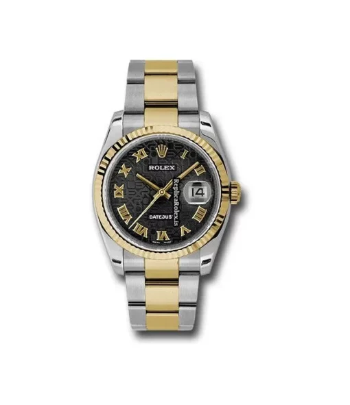 Luxury Clone Rolex Datejust 116233 Caliber 3135 Automatic Movement 36mm Gold/steel Case Mens/unisex Watch