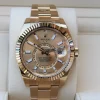 Top Fake Rolex Sky-dweller 326938 Caliber 9001 Automatic Movement 42mm Yellow Gold Case Mens/unisex Watch