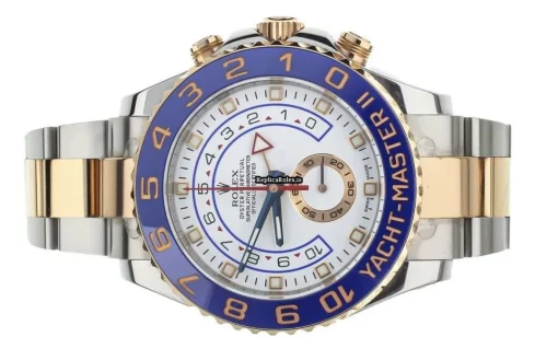 Attractive Copy Rolex Yacht-master II 116681 Automatic Movement 44mm Gold/steel Case Mens/unisex Watch - Image 4