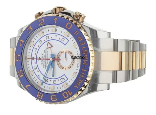 Attractive Copy Rolex Yacht-master II 116681 Automatic Movement 44mm Gold/steel Case Mens/unisex Watch - Image 5