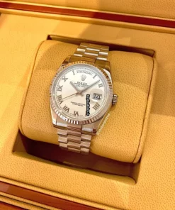 Great Fake Rolex Day-date 36 118239 Caliber 3155 Automatic Movement 36x43mm White Gold Case Mens/unisex Watch