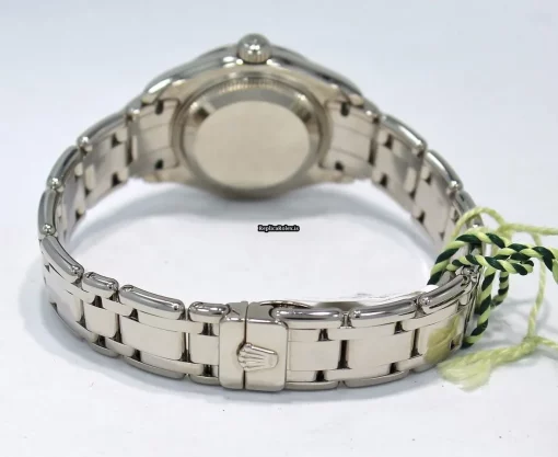 Unique Replica Rolex Lady-datejust Pearlmaster 80299 Automatic Movement 29mm White Gold Case Watch - Image 10