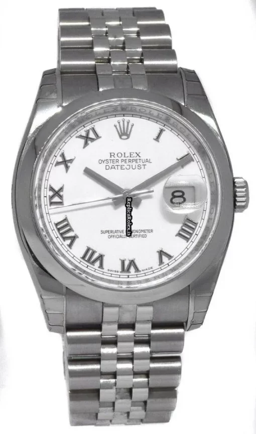 Exquisite Replica Rolex Datejust 116200 Automatic Movement 36mm Steel Case Mens/unisex Watch - Image 2