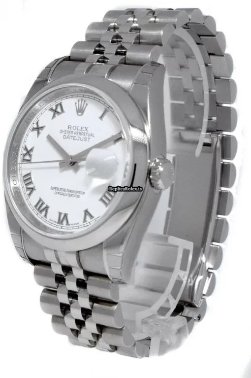 Exquisite Replica Rolex Datejust 116200 Automatic Movement 36mm Steel Case Mens/unisex Watch - Image 3