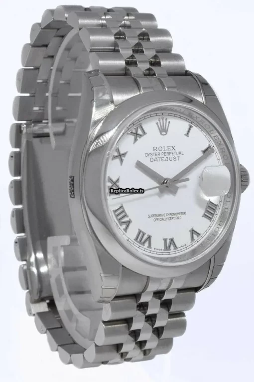 Exquisite Replica Rolex Datejust 116200 Automatic Movement 36mm Steel Case Mens/unisex Watch - Image 4