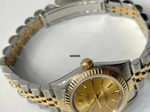 Swiss Replica Rolex Oyster Perpetual 76193 Caliber 2230 Automatic Movement 26mm Steel Case Womens Watch - Image 2