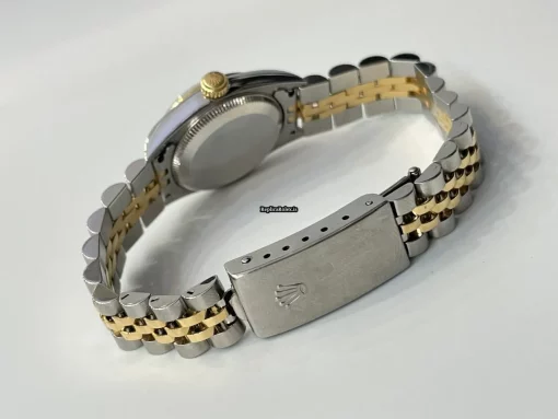 Swiss Replica Rolex Oyster Perpetual 76193 Caliber 2230 Automatic Movement 26mm Steel Case Womens Watch - Image 4