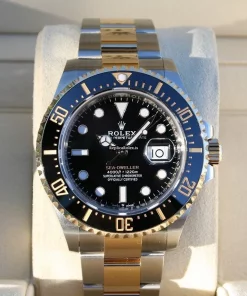 Top Replica Rolex Sea-dweller 126603 Caliber 3235 Automatic Movement 43mm Gold/steel Case Mens/unisex Watch