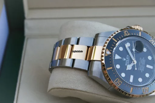 Top Replica Rolex Sea-dweller 126603 Caliber 3235 Automatic Movement 43mm Gold/steel Case Mens/unisex Watch - Image 3