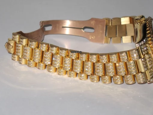 Appealing Replica Rolex Day-date Self Winding Automatic 36mm Yellow Gold Case Mens/unisex Watch - Image 7