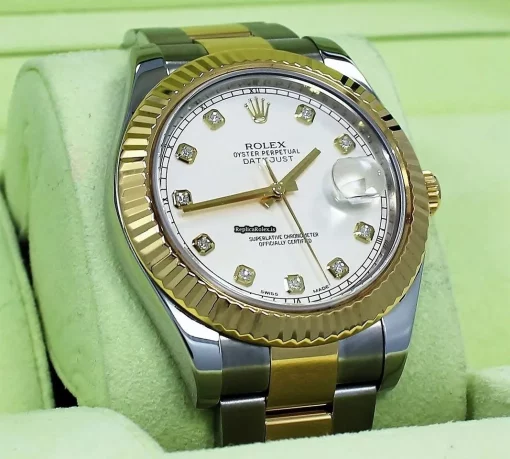 Well Made Replica Rolex Datejust II 116333 Automatic Movement 41mm Gold/steel Case Watch