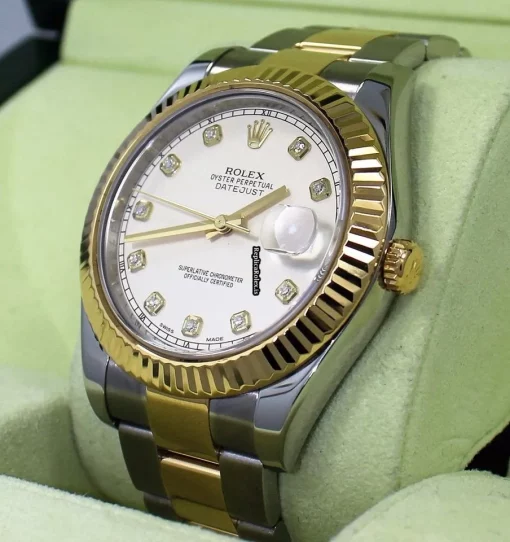 Well Made Replica Rolex Datejust II 116333 Automatic Movement 41mm Gold/steel Case Watch - Image 5