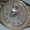 Special Clone Rolex Datejust Self Winding Automatic 26mm Yellow Gold Case Womens Watch