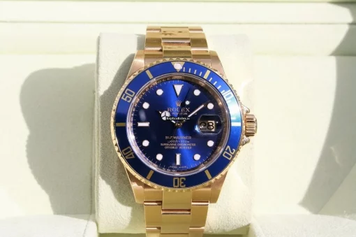 High-end Replica Rolex Submariner Date 16618 Caliber 3135 Automatic Movement 40mm Yellow Gold Case Mens/unisex Watch - Image 5