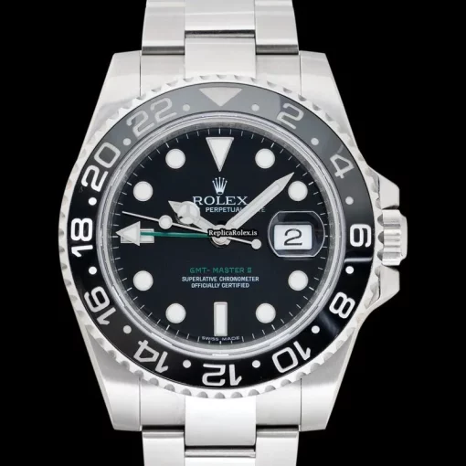 Appealing Fake Rolex Gmt-master II 116710ln Automatic Movement 40mm Steel Case Mens/unisex Watch