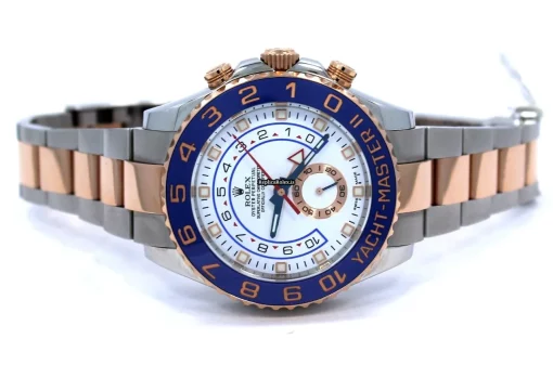 Nice Knockoff Rolex Yacht-master II 116681 Automatic Movement 44mm Gold/steel Case Mens/unisex Watch - Image 11