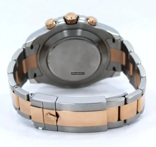 Nice Knockoff Rolex Yacht-master II 116681 Automatic Movement 44mm Gold/steel Case Mens/unisex Watch - Image 14