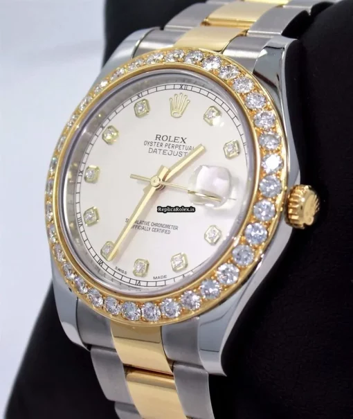 Stylish Replica Rolex Datejust II 116333 Automatic Movement 41mm Gold/steel Case Watch - Image 4
