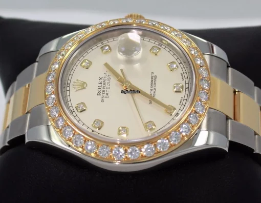 Stylish Replica Rolex Datejust II 116333 Automatic Movement 41mm Gold/steel Case Watch - Image 5